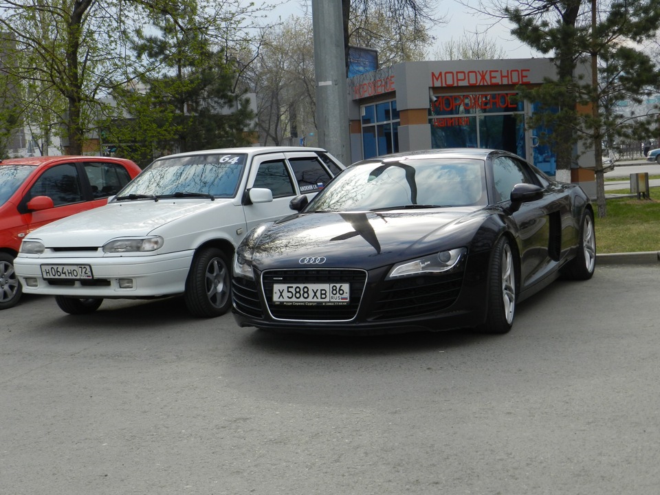 ВСМПО Орион R15, Ауди R8 — Lada 2115, 1,6 л, 2010 года | тюнинг | DRIVE2