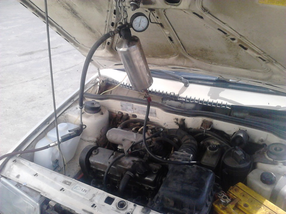 Промывка форсунок сольвентом — Lada 21093i, 1,5 л, 1996 года | плановое ...