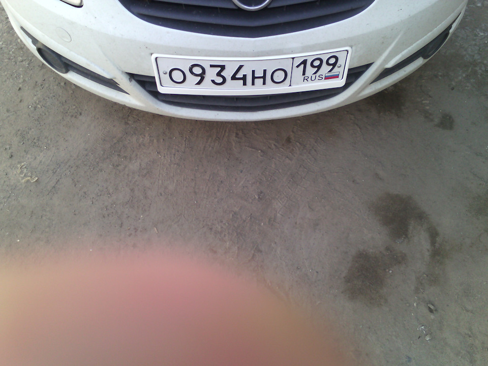 Рамки под номера — Opel Corsa D, 1 л, 2008 года | просто так | DRIVE2