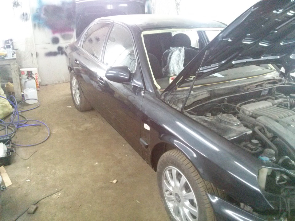 Шоу маст гоу он! — Hyundai Sonata IV (EF), 2,7 л, 2007 года ...