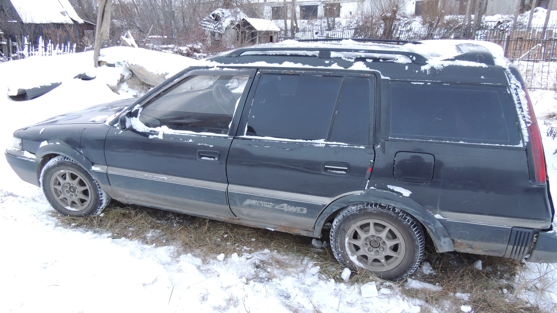 Toyota Sprinter Carib (95) 1.6 бензиновый 1994 | После ДТП в Челябинске на  DRIVE2