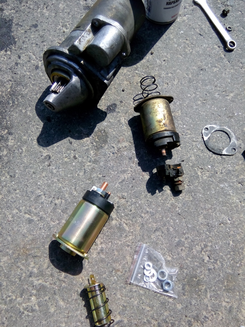 Реле втягивающее кончилось… — Lada 21074, 1,6 л, 2006 года | своими ...