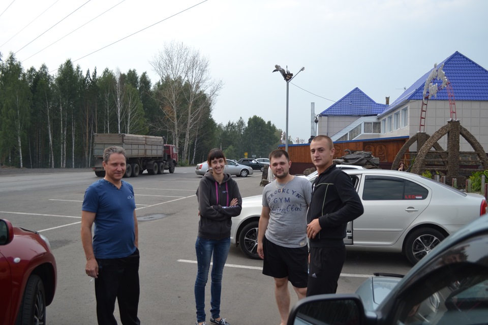 Поездка в музей-заповедник "Томская Писаница" — Skoda Octavia A5 Mk2, 1 ...