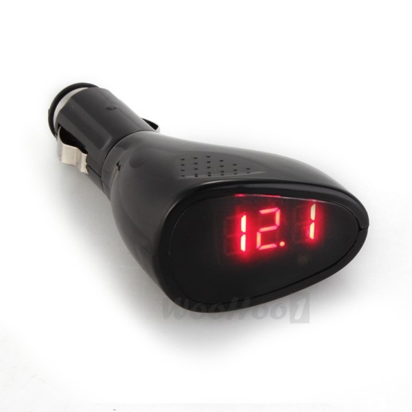 Автомобильный вольтметр (Auto Car Vehicle Voltmeter Voltage Gauge Volt ...