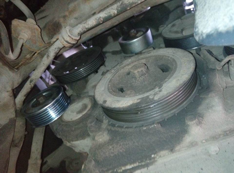 Приводной ремень, ролики — Mazda 3 (1G) BK, 1,6 л, 2006 года | своими ...