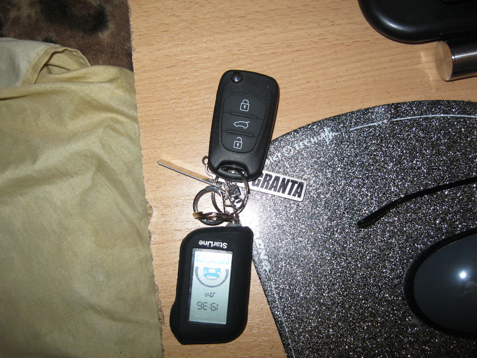 Долгожданный выкидной ключ на мою грантулю — LADA Гранта, 1,6 л., 2017 ...