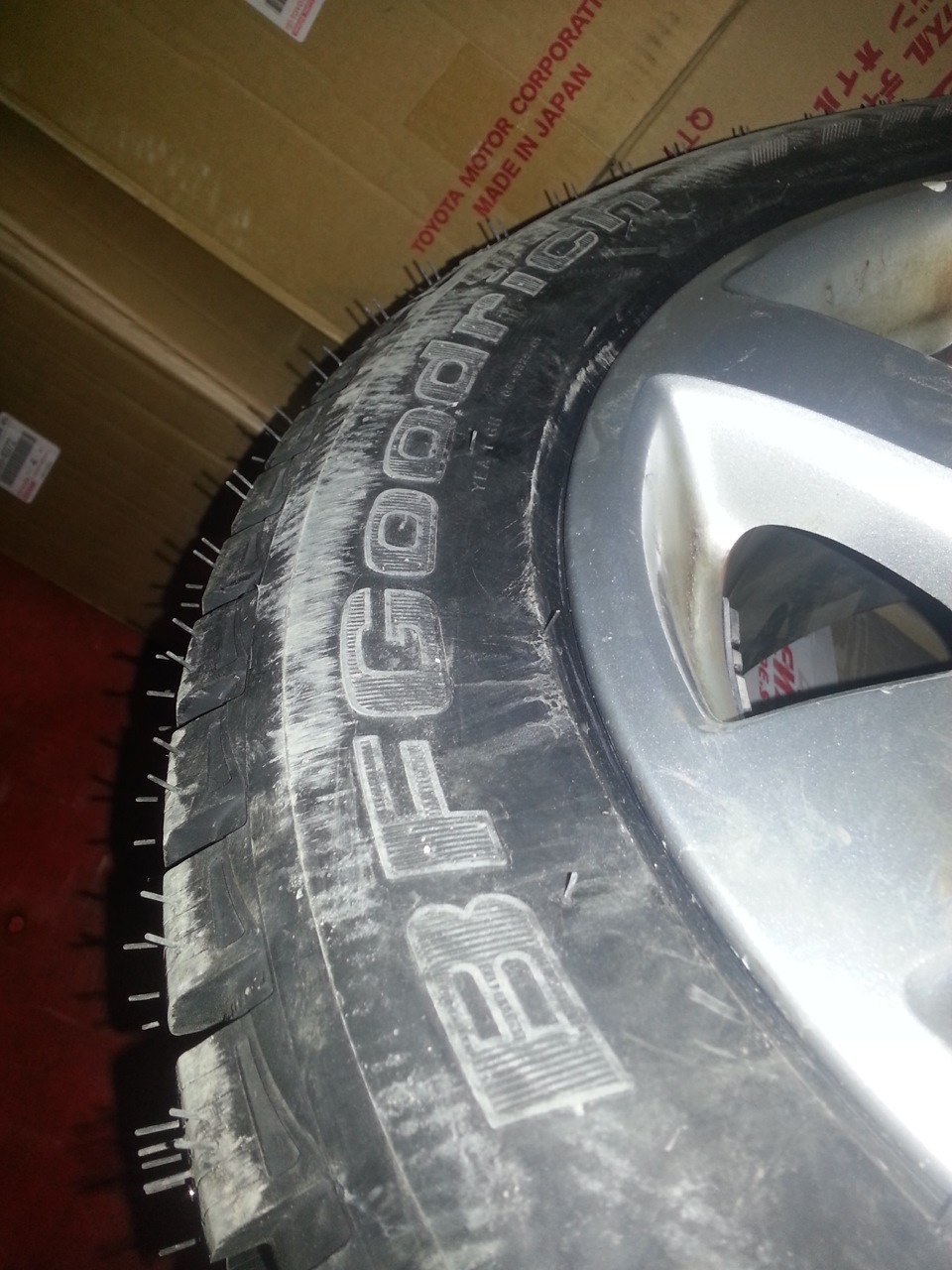 BFGoodrich — Nissan Skyline (R34), 2,5 л, 1999 года | шины | DRIVE2