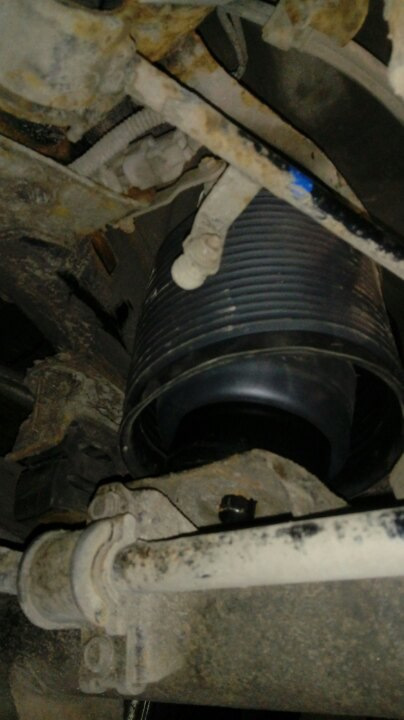 Пневмоподушка подвески — починено. — Toyota Land Cruiser Prado 120 ...