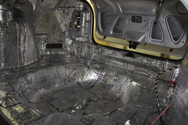 Товарищи как вы смотрите чтоб зашумить для начала багажник? — Lada ...