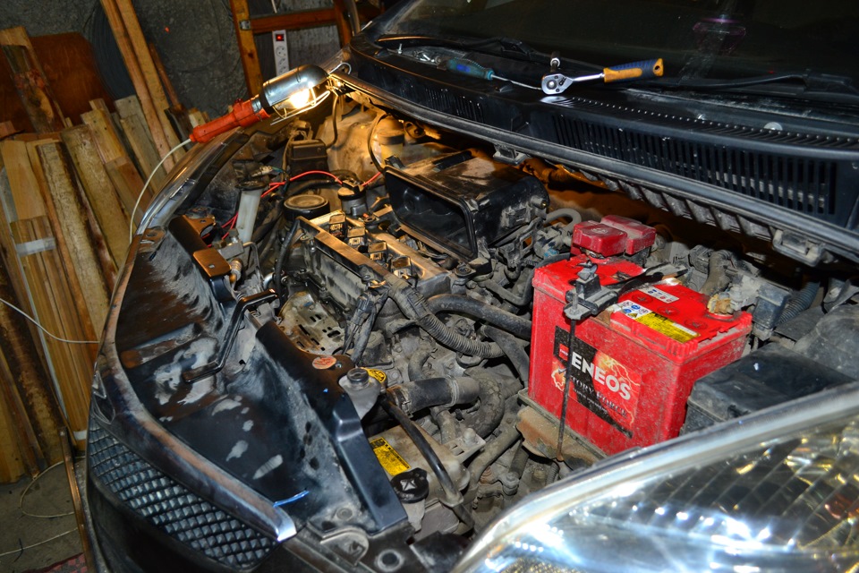 Проблема с цепью отпала — Toyota Ractis (1G), 1,3 л, 2006 года ...