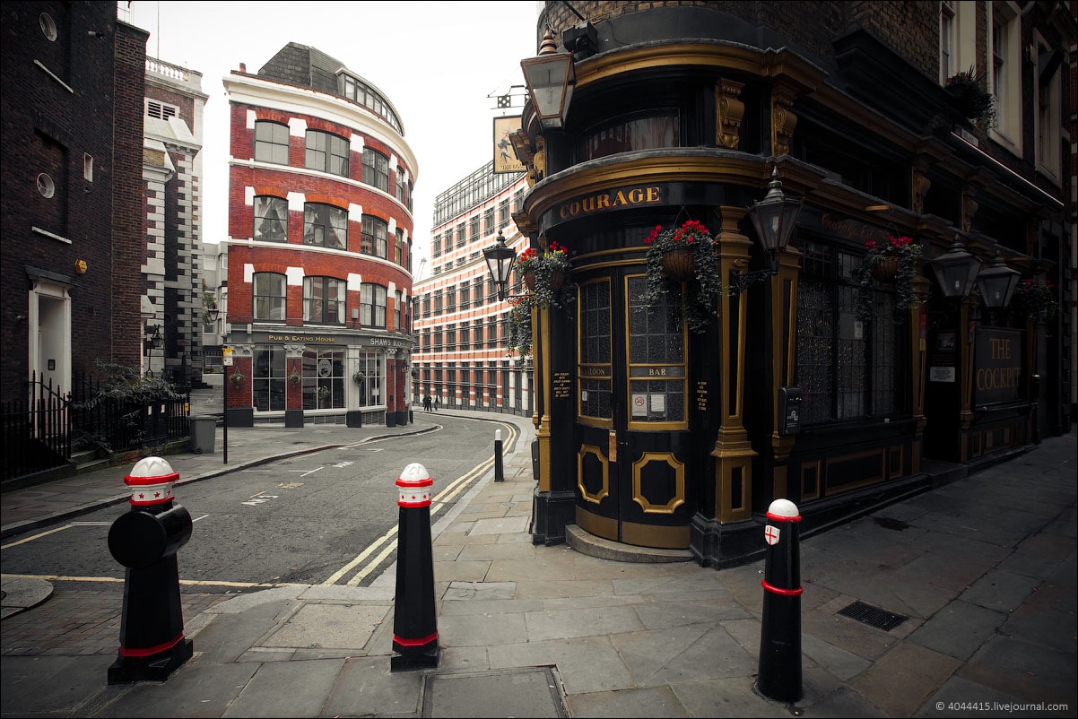 Старые улочки лондона