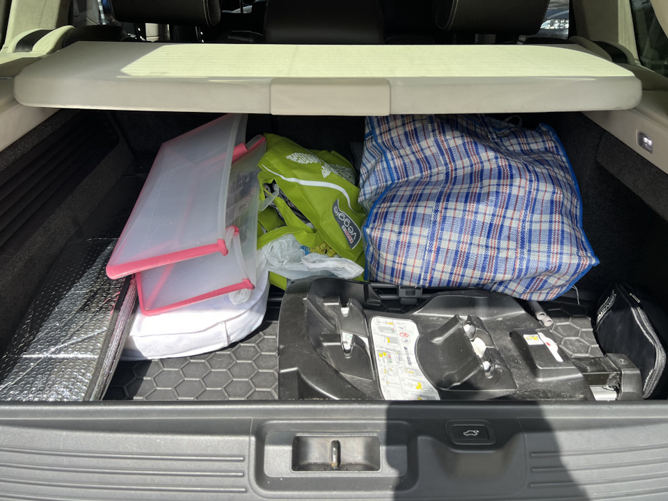 Сколько барахла влазит в Рейндж — Land Rover Range Rover (4G), 4,4 л ...