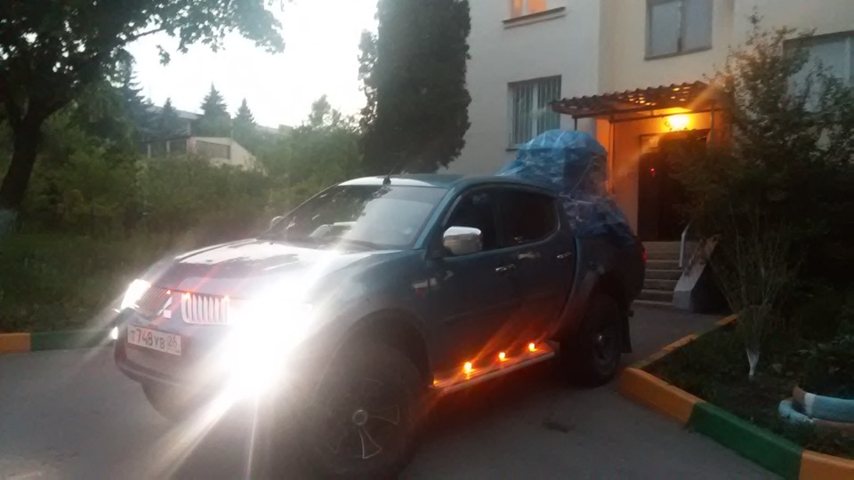 Ростов-на-Дону — Кисловодск — Mitsubishi L200 (4G), 2,5 л, 2008 года ...