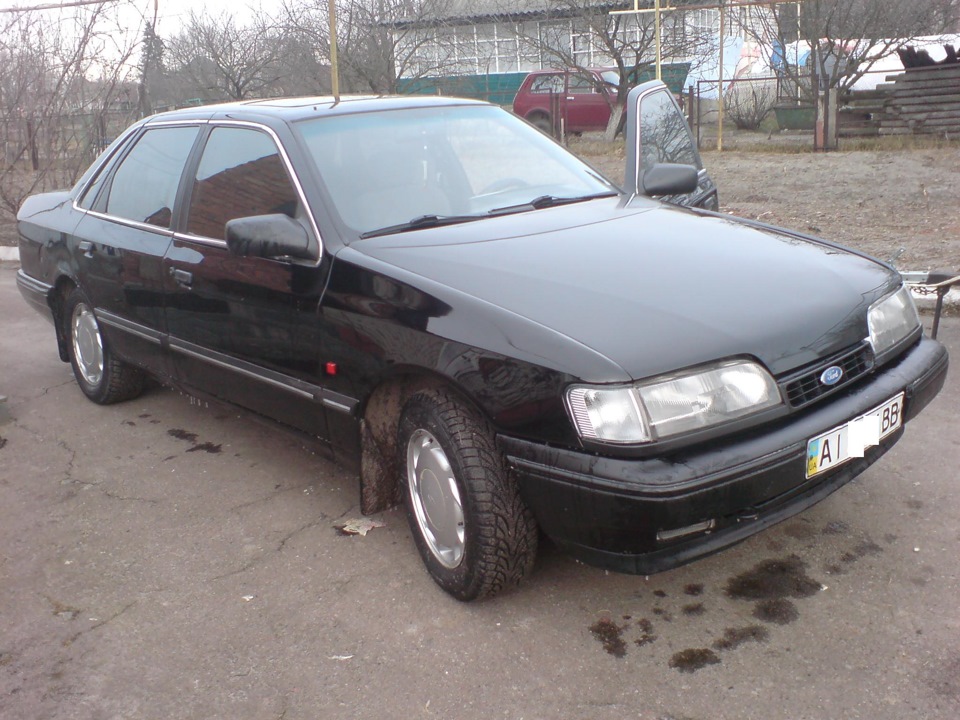 Установка бескаркасных дворников — Ford Scorpio I, 2 л, 1991 года ...