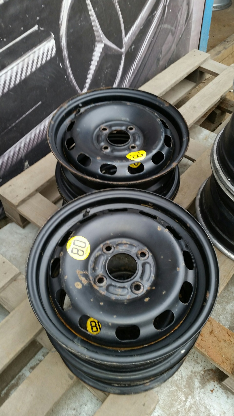 Диски на лето — Ford Fiesta (Mk V), 1,4 л, 2006 года | колёсные диски ...