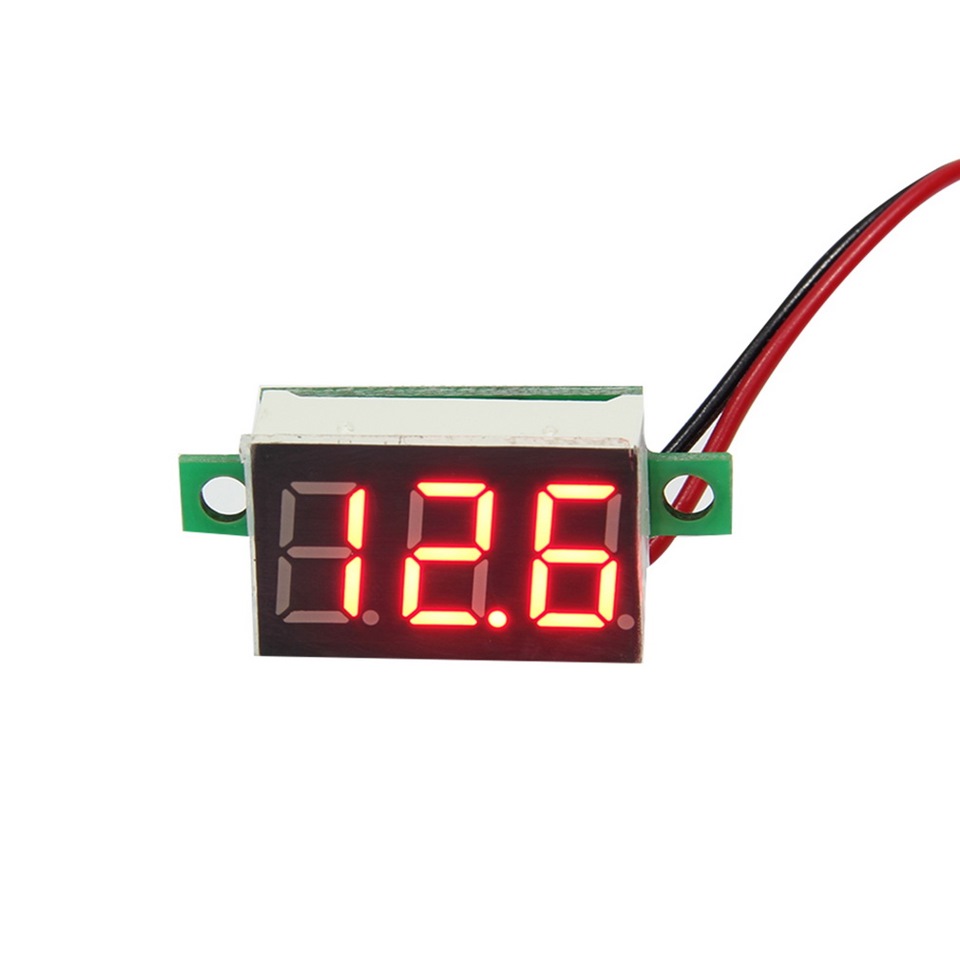 Voltmeter-button (OEM style)