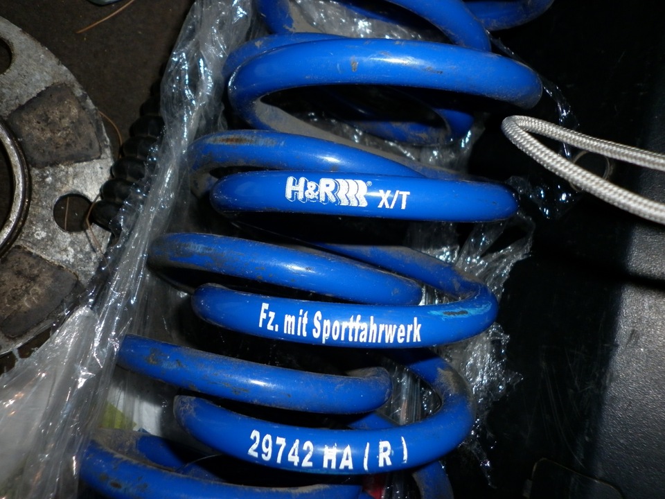 Пружины H&R. Часть 1 (Пришли) — BMW 5 series (E39), 2,5 л, 2000 года ...