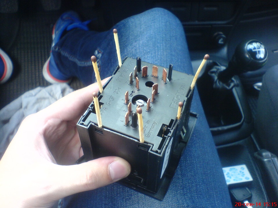 Пересвет приборных панелей светодиодами, не нарушая общей конструкции ...