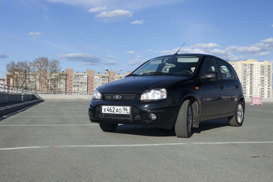 Летние фото — Lada Калина Спорт (1G), 1,6 л, 2012 года | фотография ...