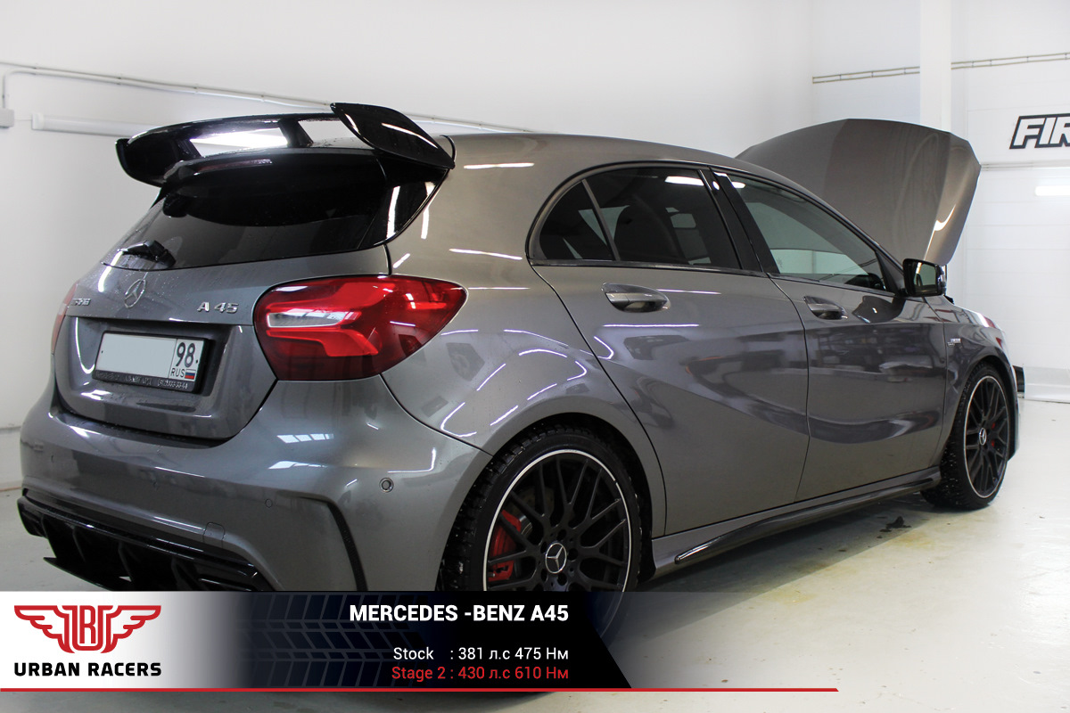 Mercedes A45 Stage 2 — Urban Racers на DRIVE2