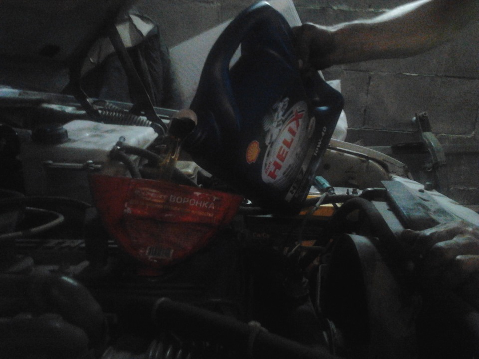 Экспресс замена масла с промывкой и т.д. — ГАЗ 31029, 2,3 л, 1998 года ...