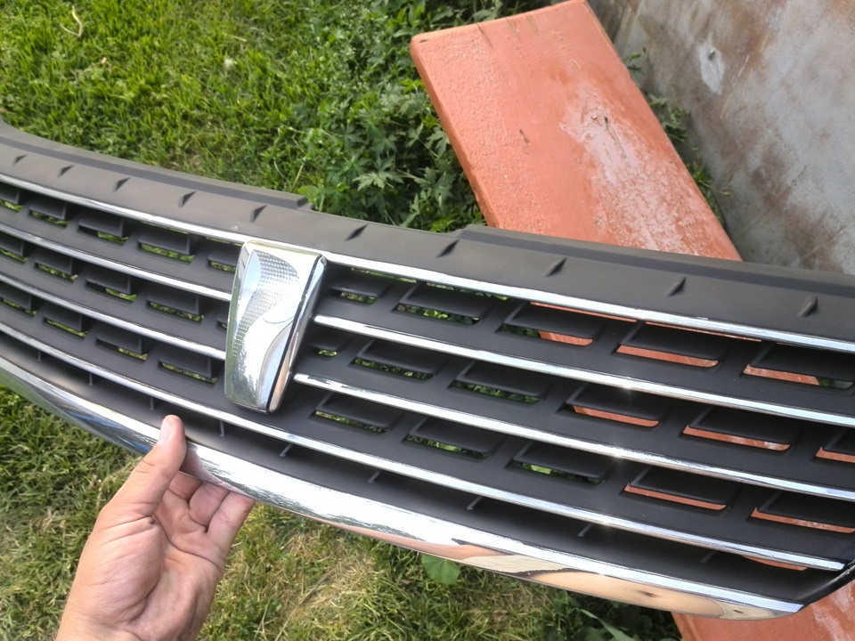 Покраска радиаторной решетки — Toyota Premio (T240), 1,8 л, 2003 года ...