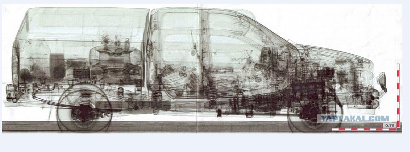 Сделал машине флюорографию. - Hyundai Grand Starex, 2,5 л, 2012 года прикол DRIV