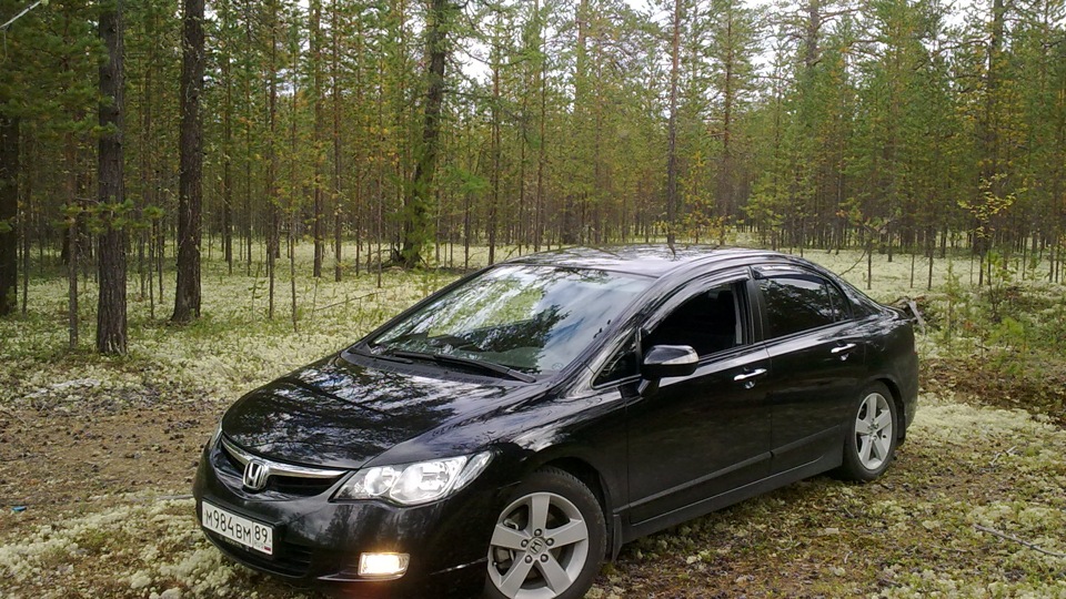 ЯНАО-краснодар-ЯНАО — Honda Civic 4D (8G), 1,8 л, 2007 года ...