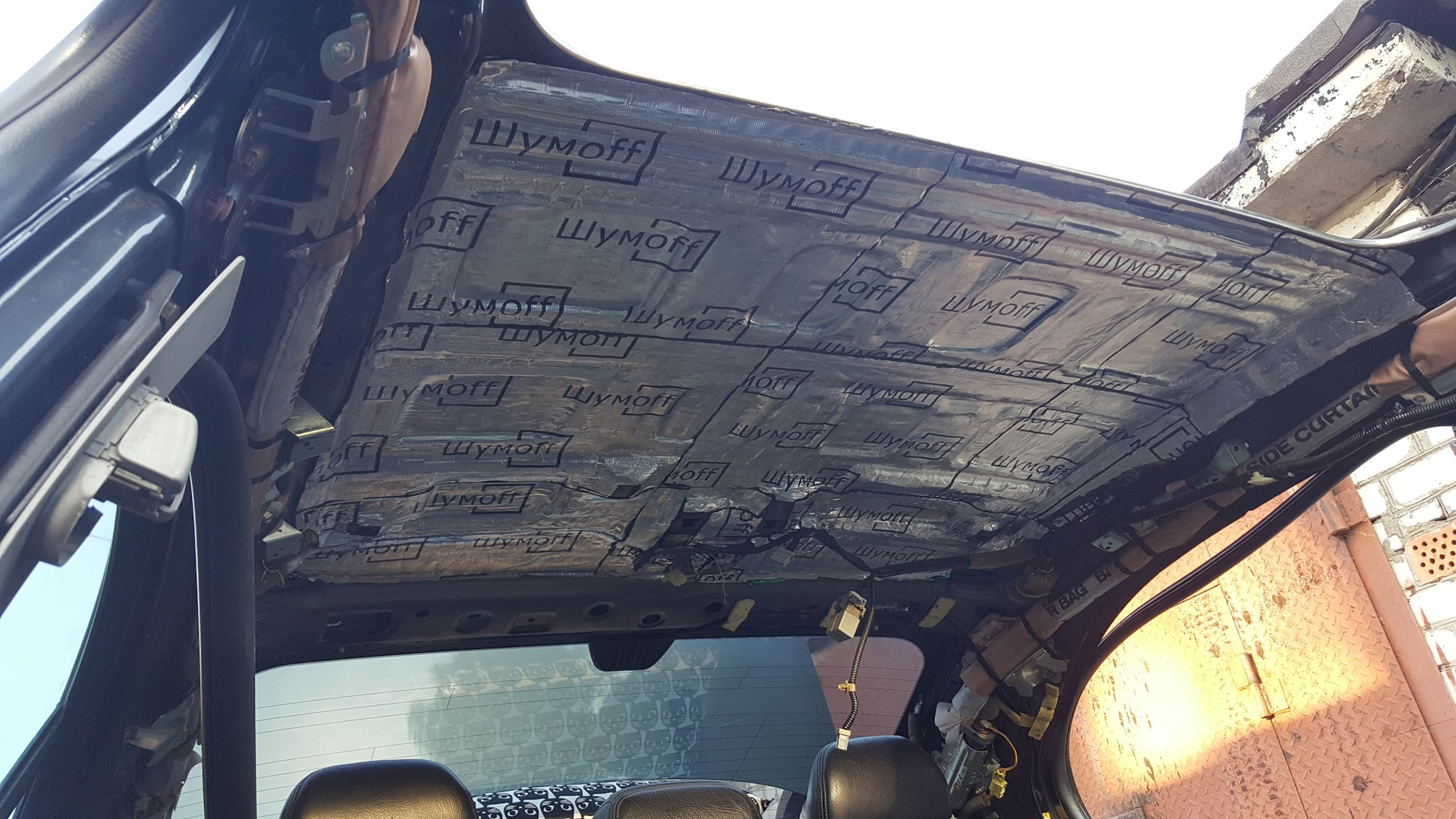 Делаем тише авто Part 5 (переклейка крыши) — Honda Accord (7G), 2,4 л ...