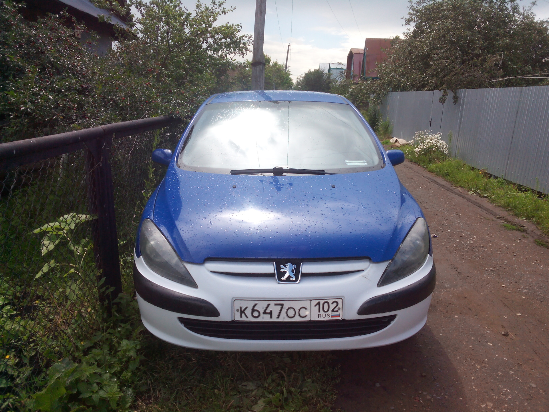 Замена бампера — Peugeot 307, 1,4 л, 2004 года | кузовной ремонт | DRIVE2