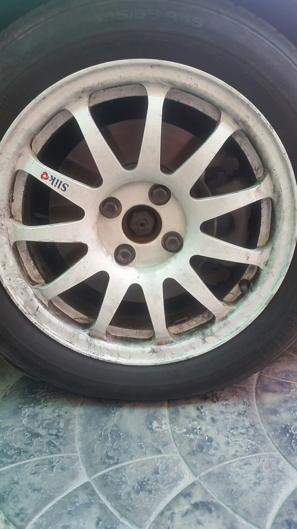 Комплект тормозов от Эпики на Нексию. — Daewoo Nexia, 1,6 л, 2007 года ...