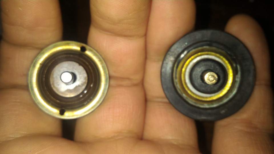 Вставка в грантотермостат — Lada Калина универсал, 1,6 л, 2009 года ...