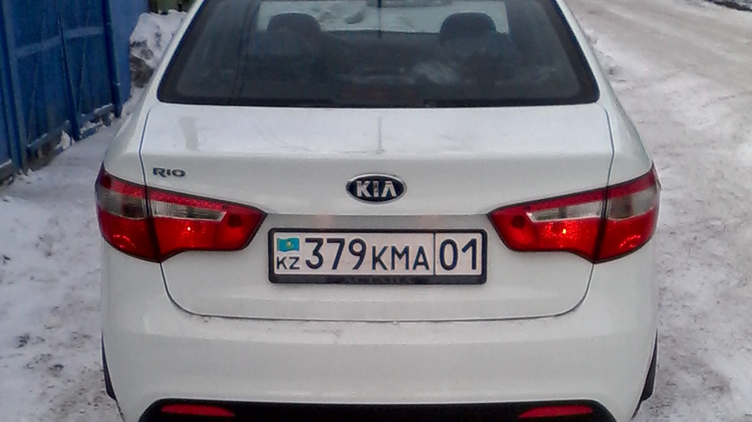 KIA Rio (3G) 1.6 бензиновый 2014 | Снежка на DRIVE2