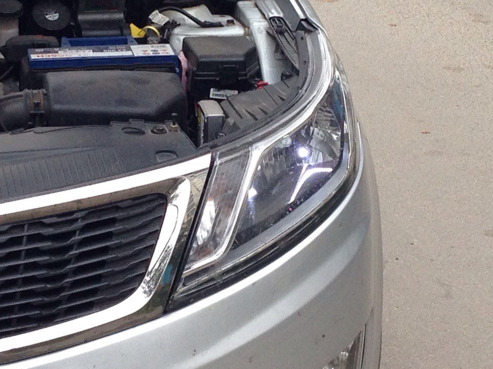 Новые диоды в габариты — KIA Rio (3G), 1,4 л, 2011 года | стайлинг | DRIVE2