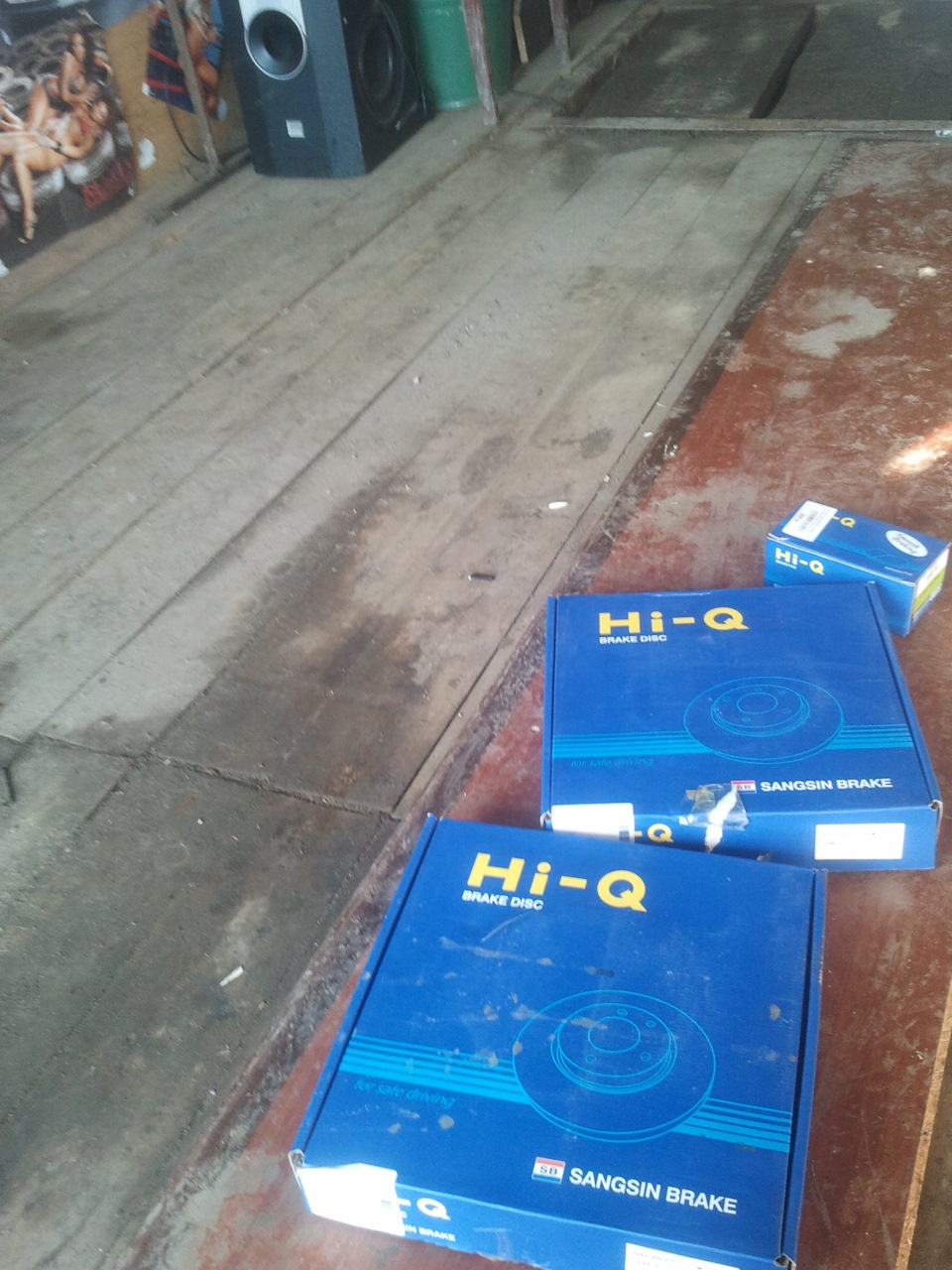 тормозные диски — Nissan Almera Classic (B10), 1,6 л, 2007 года ...