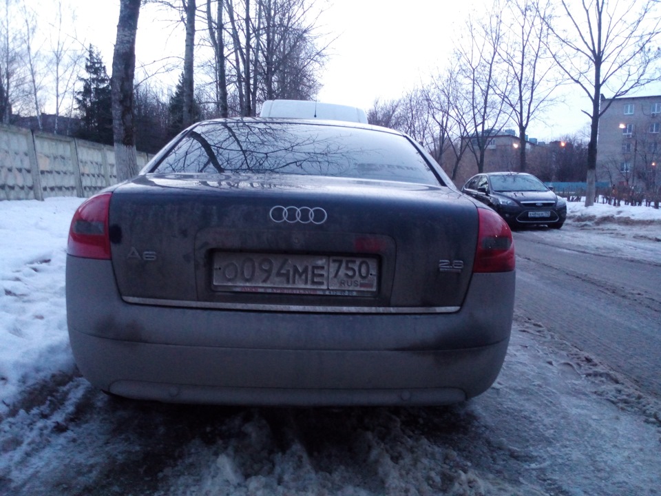 Дворники и задние фонари — Audi A6 (C5), 2,8 л, 1999 года | запчасти ...