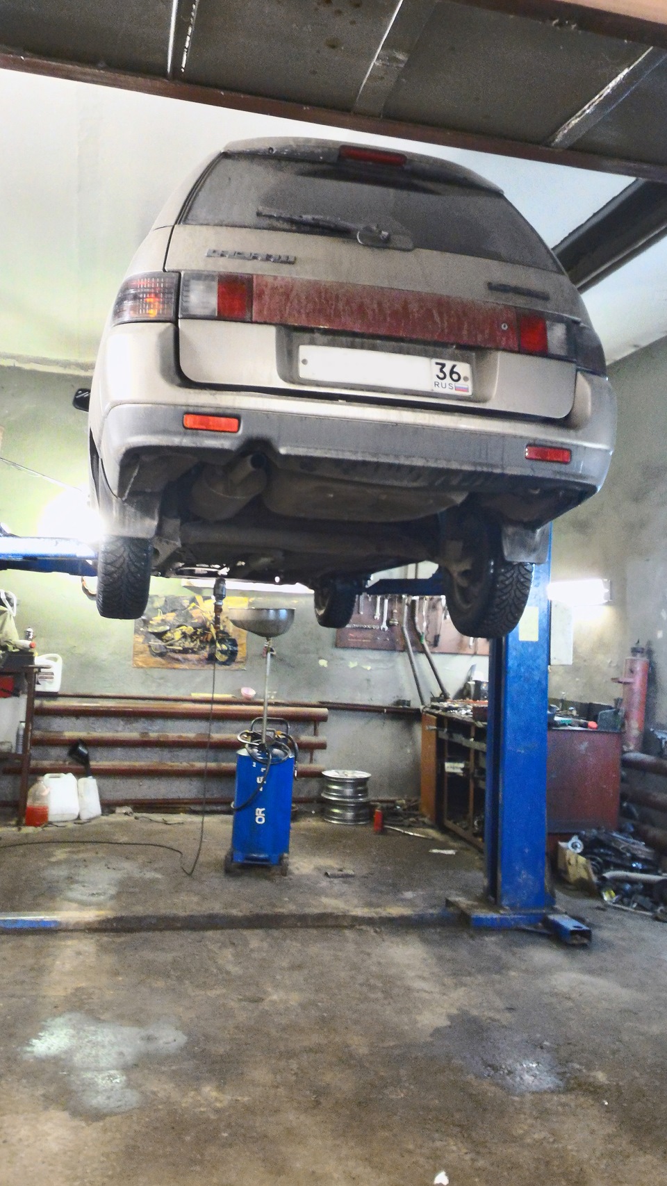 Сезонная замена масла — Lada 21111, 1,5 л, 2002 года | визит на сервис ...