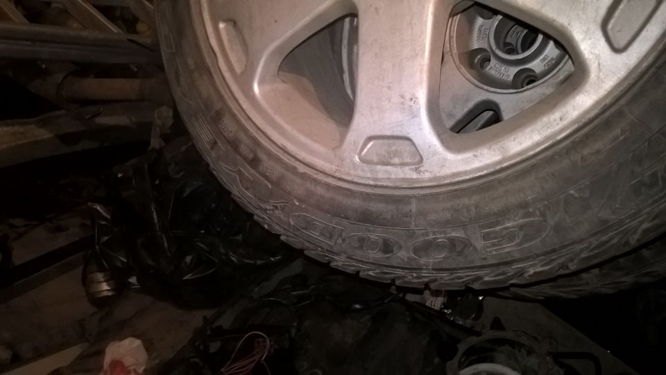 Склад колес) — Audi A4 Avant (B6), 1,8 л, 2001 года | шины | DRIVE2