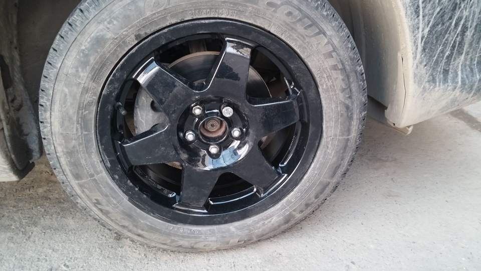 Покрасил спидлайны=) — Subaru Forester (SG), 2 л, 2003 года | колёсные ...