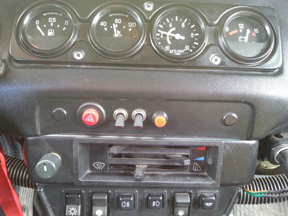 Масляный манометр — УАЗ 315195 Hunter, 2,7 л., 2010 года | своими ...