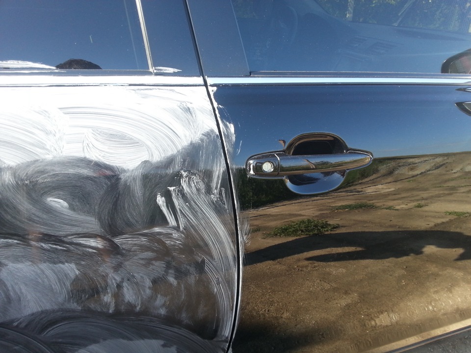 Полировка пастой — Toyota Camry (XV40), 2,4 л, 2007 года | своими ...