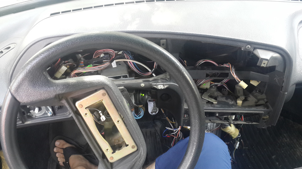 #1 Шумка под торпедой+ руль GRAND VICTORIA — Lada 2114, 1,5 л, 2007 ...