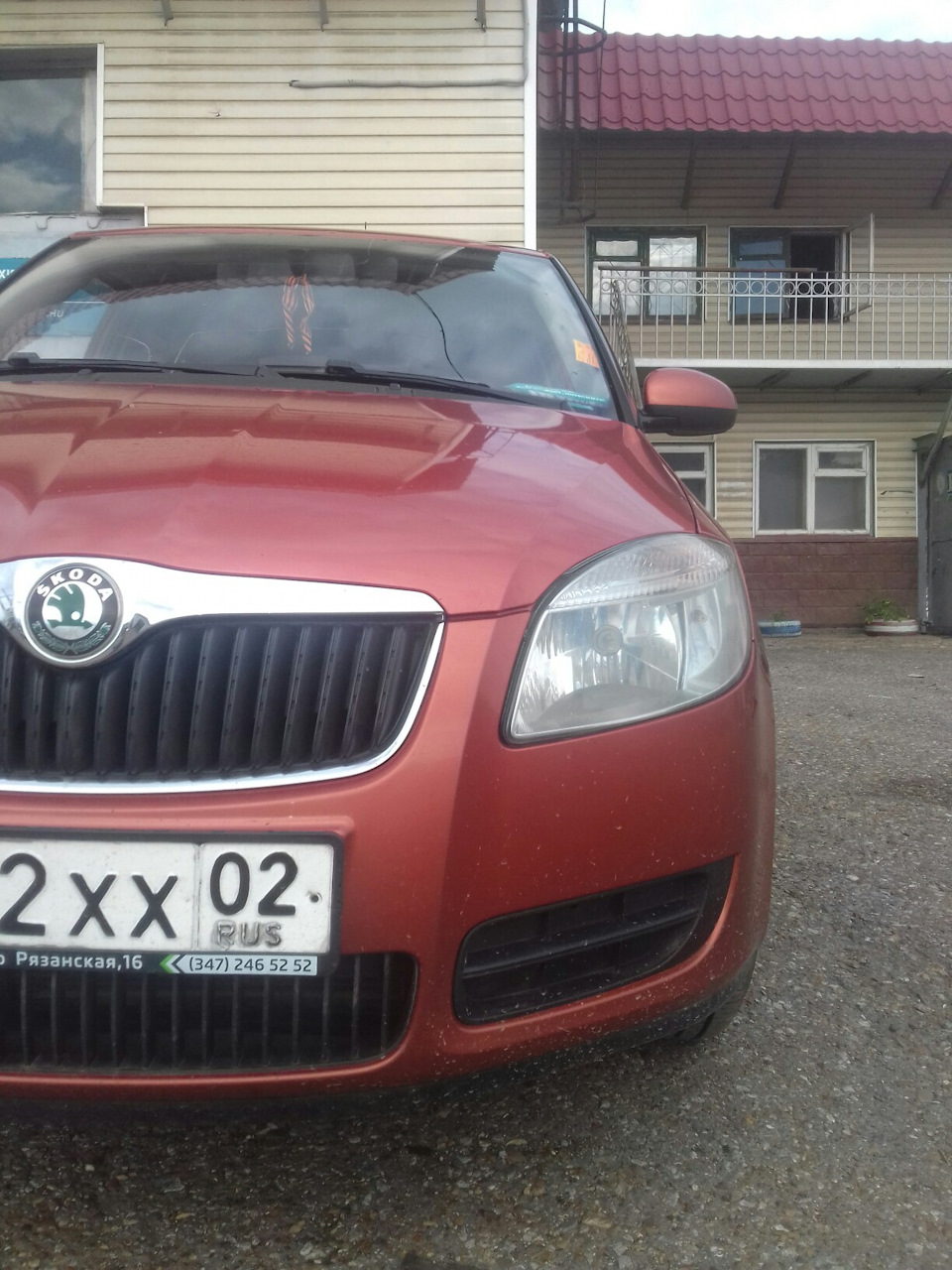 Само авто. И все что с ней происходило. — Skoda Fabia Mk2, 2008 года |  просто так | DRIVE2