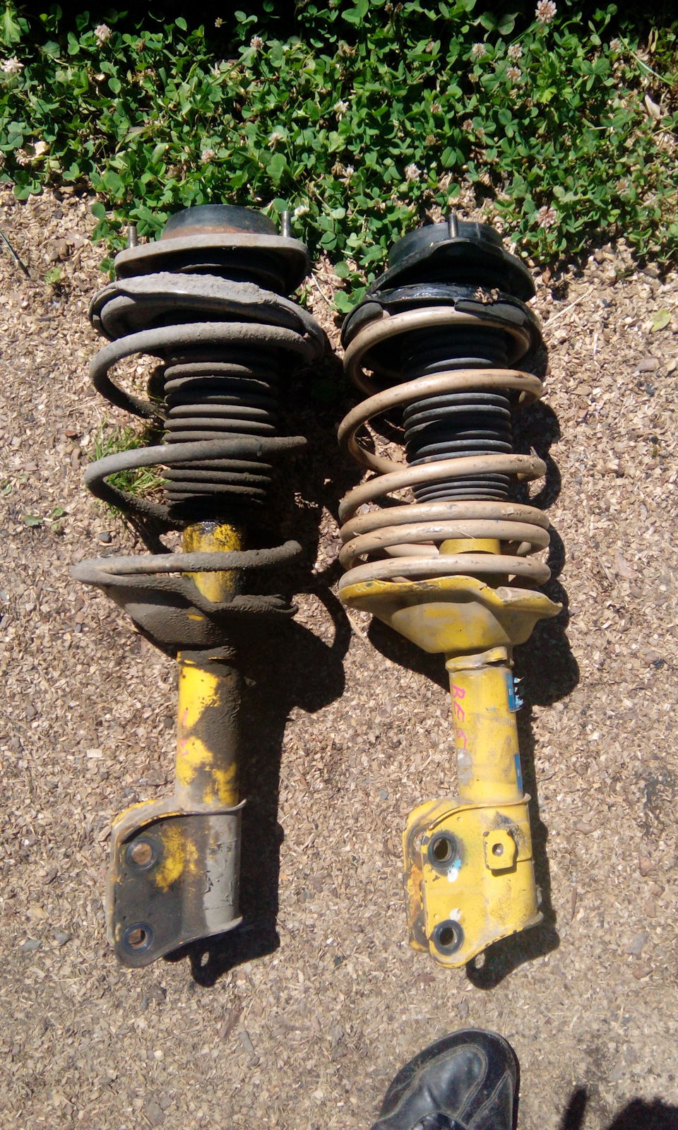 Замена стоек — Subaru Legacy B4 (BE), 2 л, 1999 года | своими руками ...