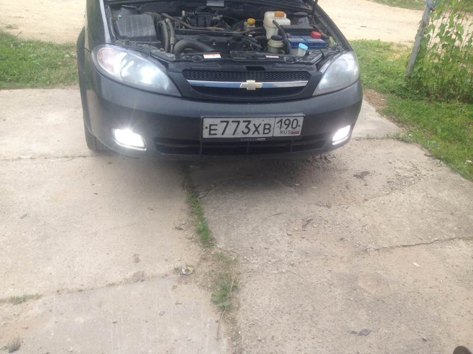 ксенончик в птф))))) — Chevrolet Lacetti 5D, 1,6 л, 2012 года ...