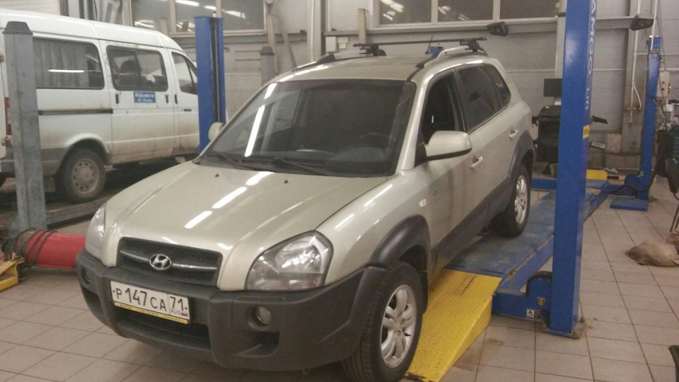 Hyundai Tucson (JM) 2.7 бензиновый 2006 | "2.7 то что надо!" на DRIVE2