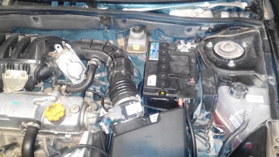 Закрепил аккумулятор — Lada Калина 2 универсал, 1,6 л, 2013 года ...