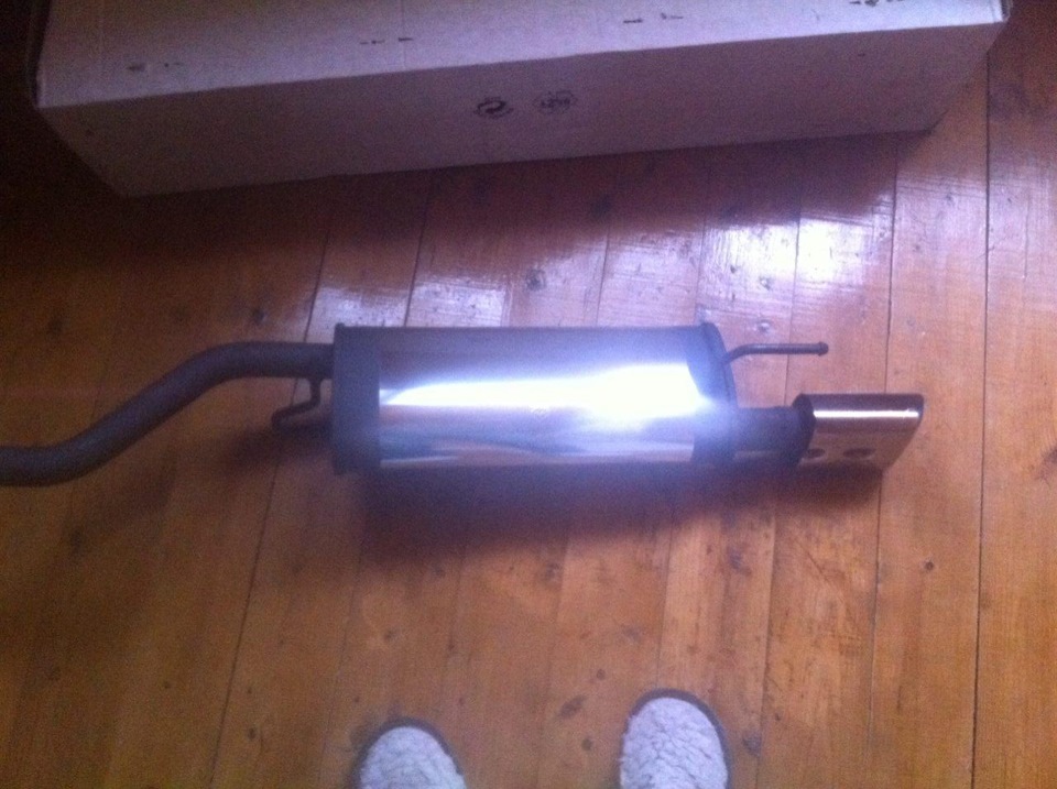 Купил глушитель Remus и установил — Opel Corsa D, 1,2 л, 2008 года ...