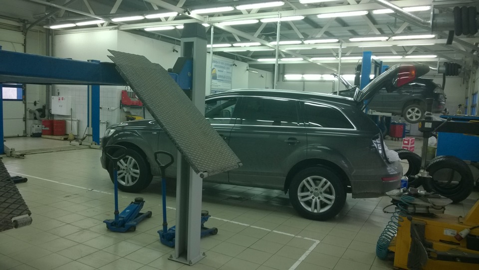 Фото в бортжурнале Audi Q7 (1G)