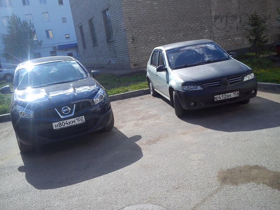 Свершилось. — Renault Logan (1G), 1,4 л, 2007 года | колёсные диски ...